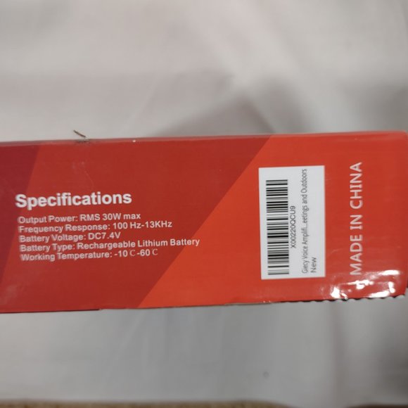 Giecy Multi-functional Portable Voice Amplifier with LE Display G300 - Picture 3 of 9